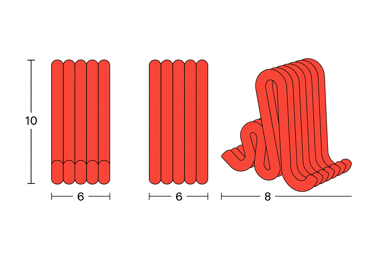 Designer Smartphone-Halter – Wellenform, Stabiler Stand, Ideal für Arbeit & Freizeit