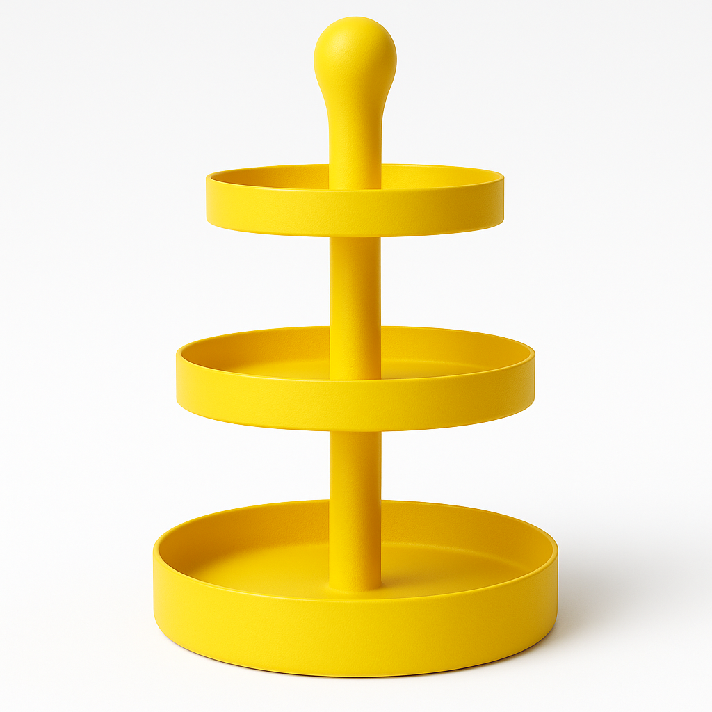 3-stöckige Etagere – Moderner Servier- und Deko-Organizer für Haushalt & Wohnbereich